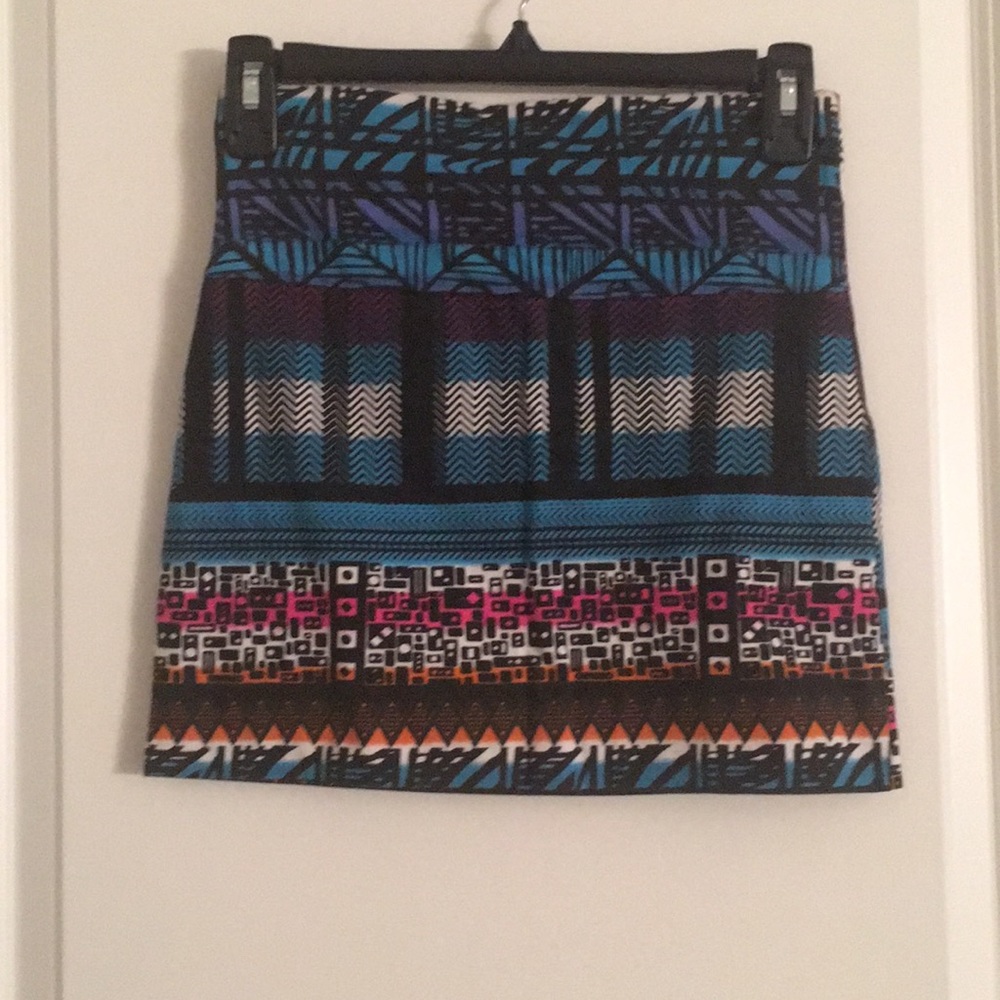 Tribal Print Skirt
